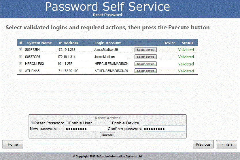 ibm i pss password self service iseries