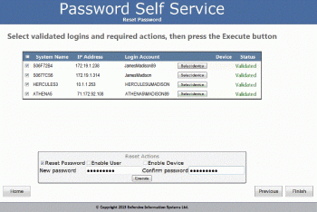 Password Reset Password Reset