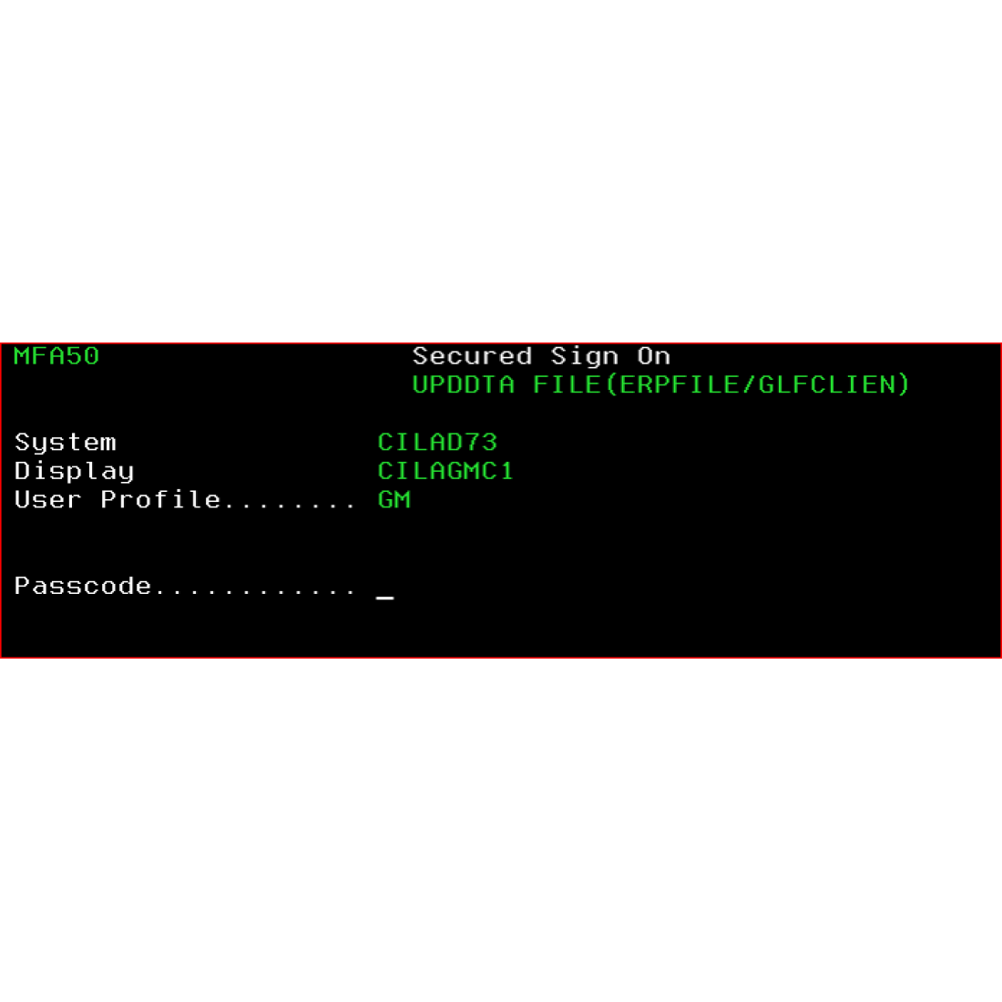 MFA iSeries Solution - Multi Factor Authentication for IBM i AS400