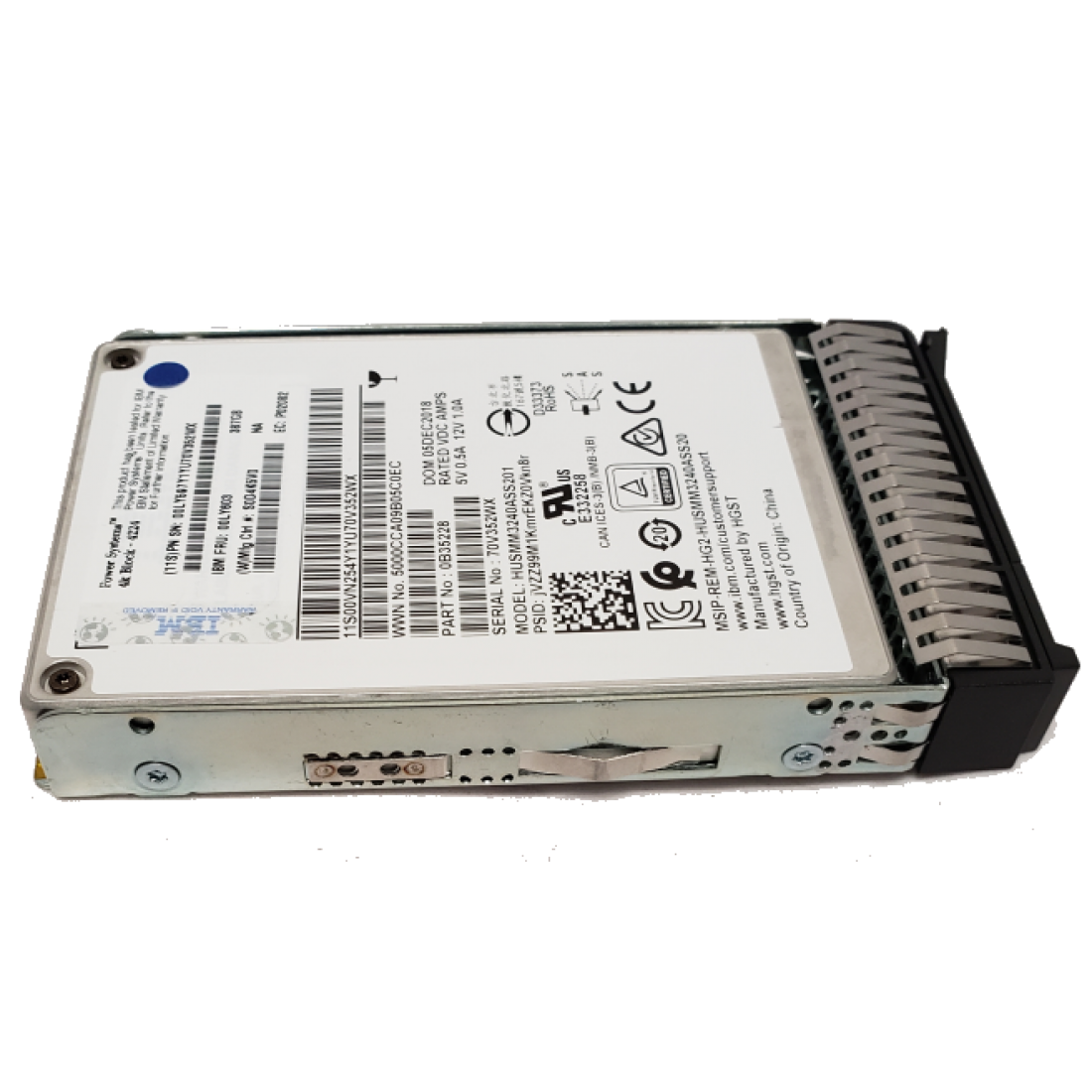 IBM ESGE 387GB Enterprise SSD SAS 4k SFF 3 00LY333 5B13